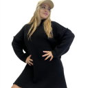 abito/maglia lungo con mezzo collo radical